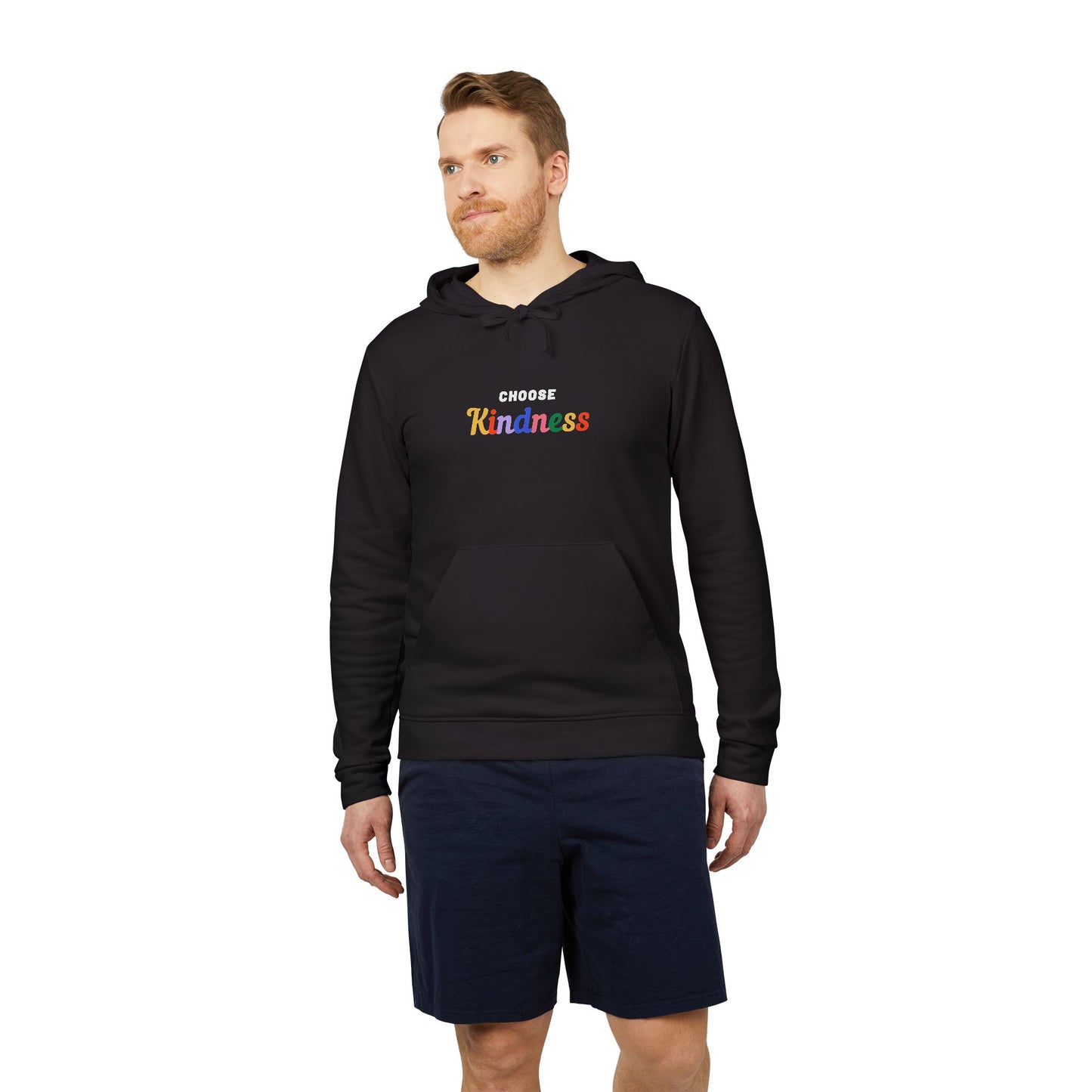 Choose Kindness Fleece Hoodie - Unisex Inspirational Sweatshirt