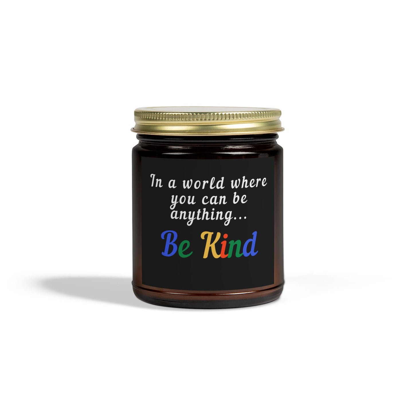 Be Kind Scented Candle - Coconut Apricot Wax (4oz, 9oz)