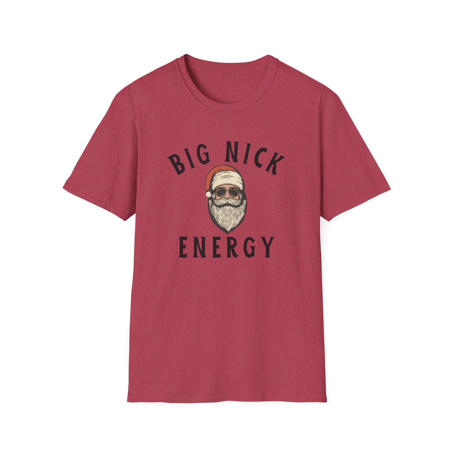 Big Nick Energy Unisex Softstyle T-Shirt - Fun & Casual Graphic Tee