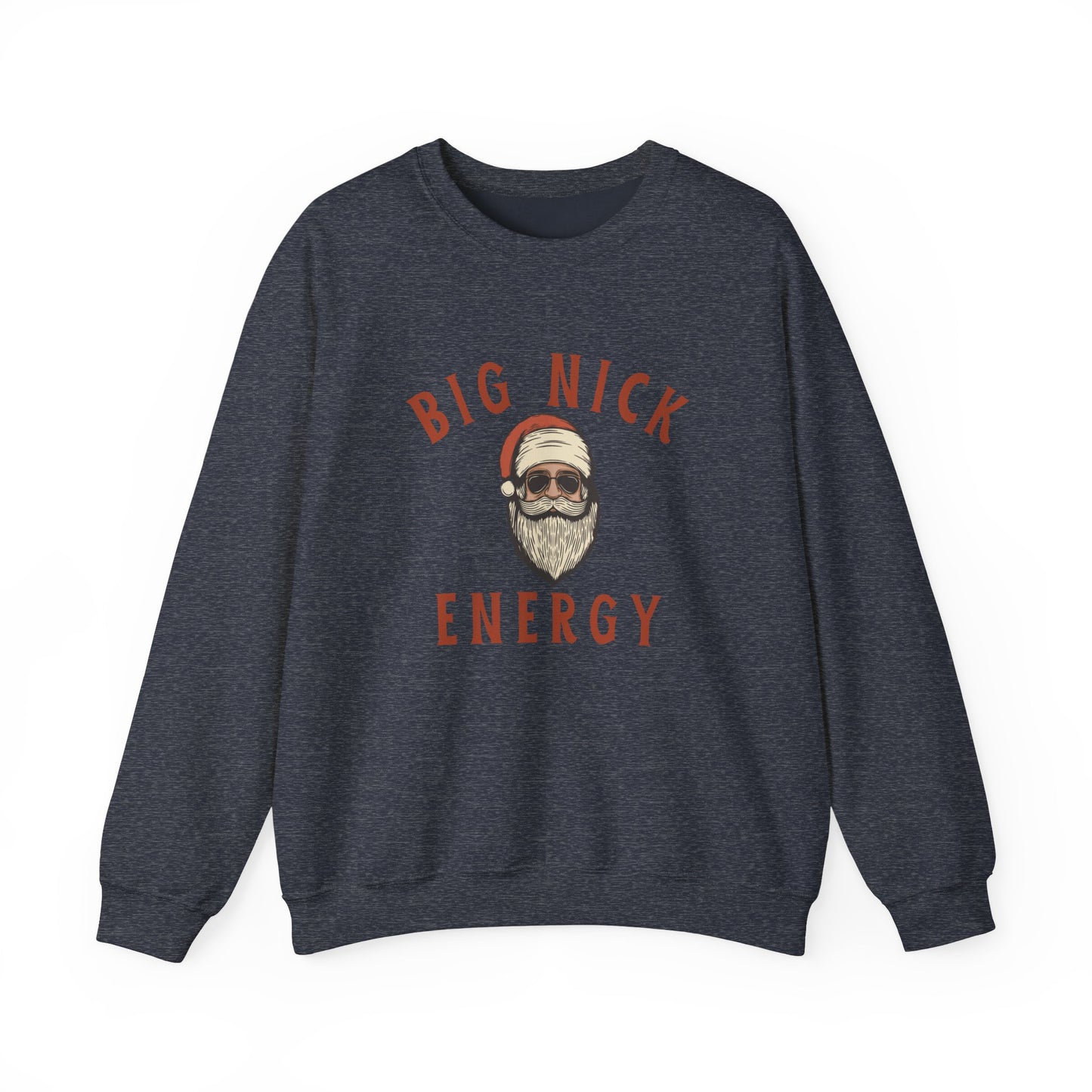 Big Nick Energy Unisex Heavy Blend™ Crewneck Sweatshirt - Perfect for Holiday Cheer