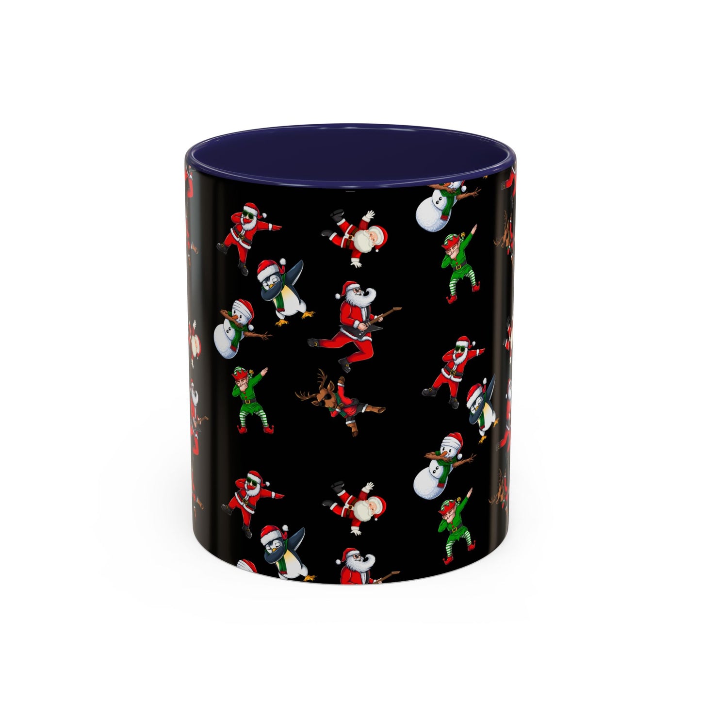 Festive Santa and Friends Coffee Mug - 11oz & 15oz