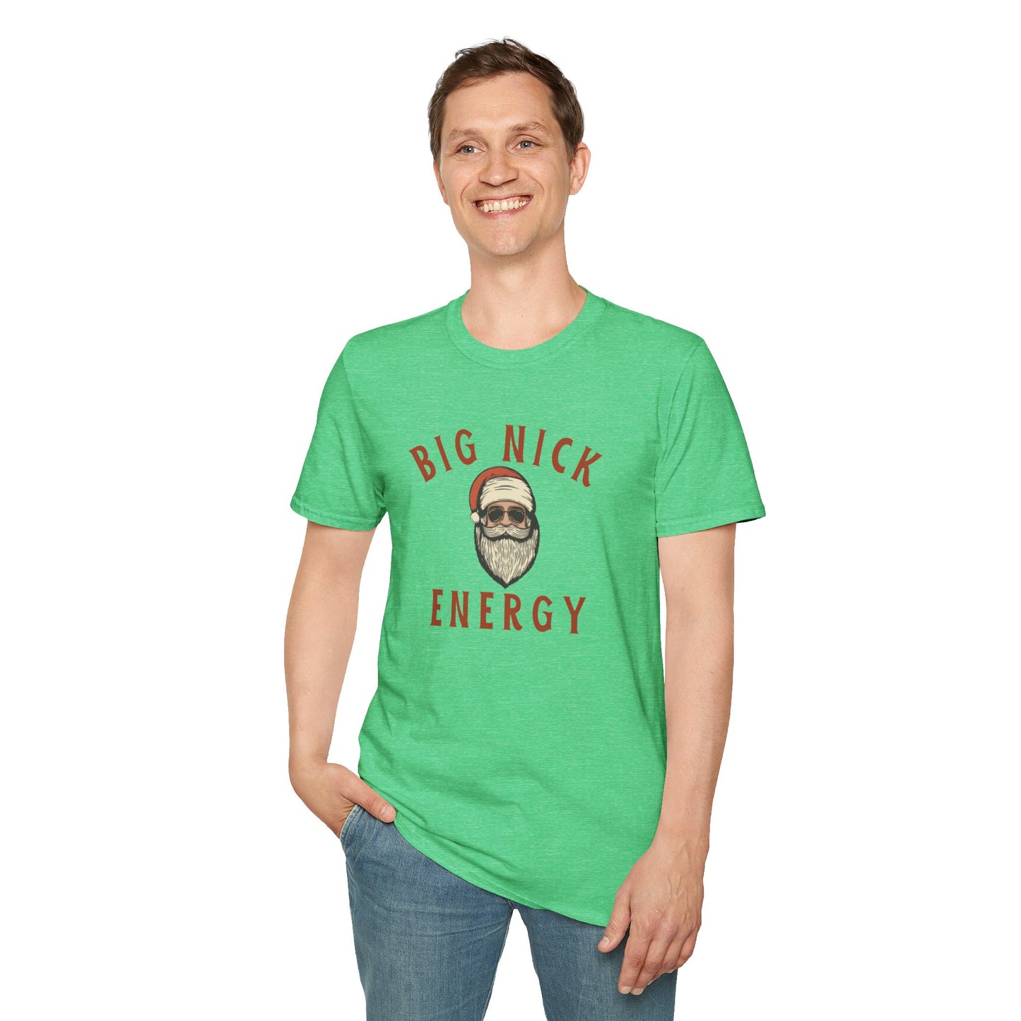 Big Nick Energy Unisex Softstyle T-Shirt - Fun & Energetic Summer Wear