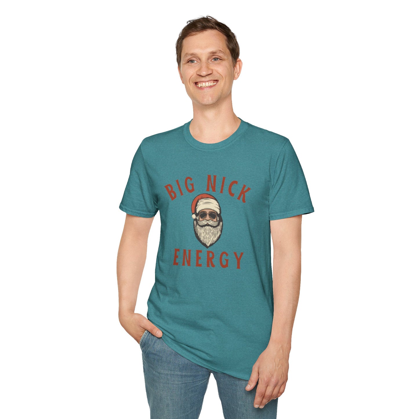 Big Nick Energy Unisex Softstyle T-Shirt - Fun & Energetic Summer Wear