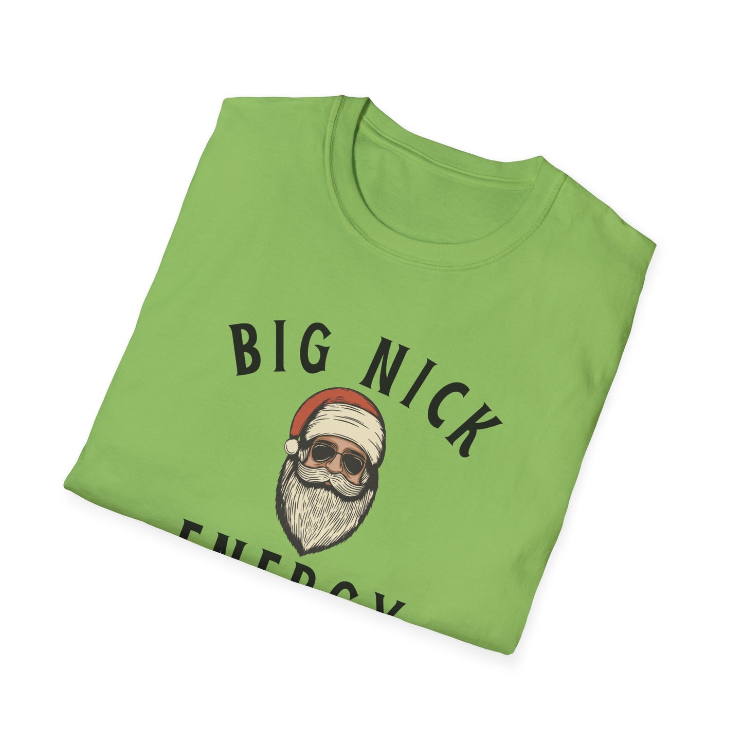 Big Nick Energy Unisex Softstyle T-Shirt - Fun & Casual Graphic Tee