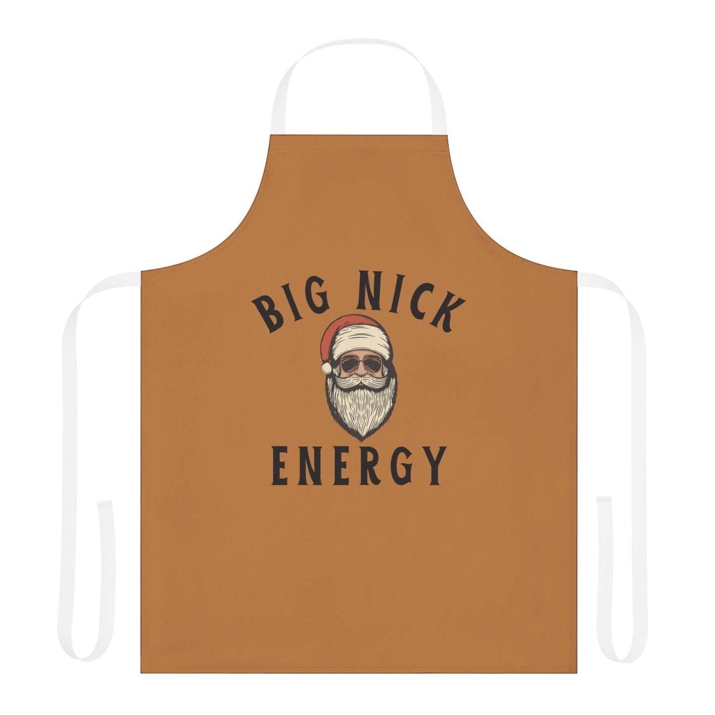 Big Nick Energy Apron with 5-Color Straps - Fun Cooking Gift for Holidays & BBQ Enthusiasts