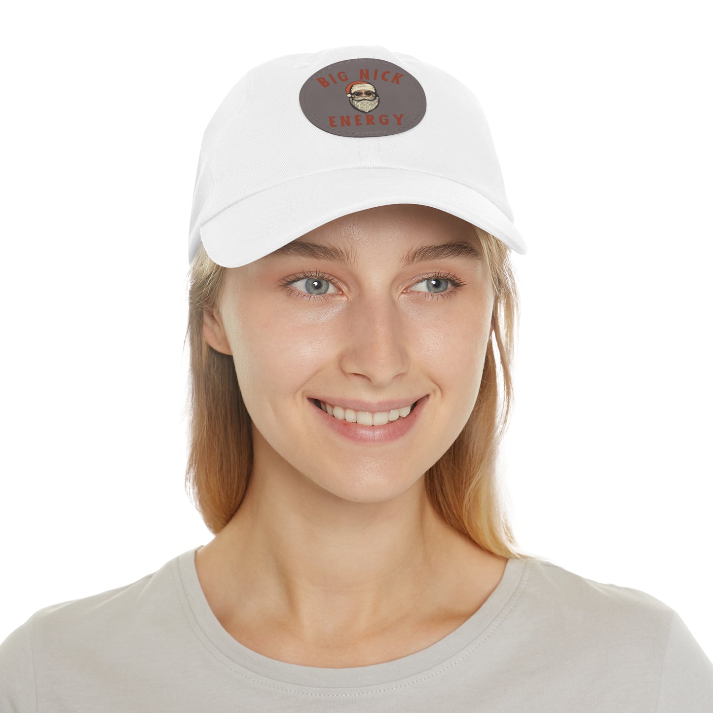 Big Nick Energy Dad Hat with Leather Patch