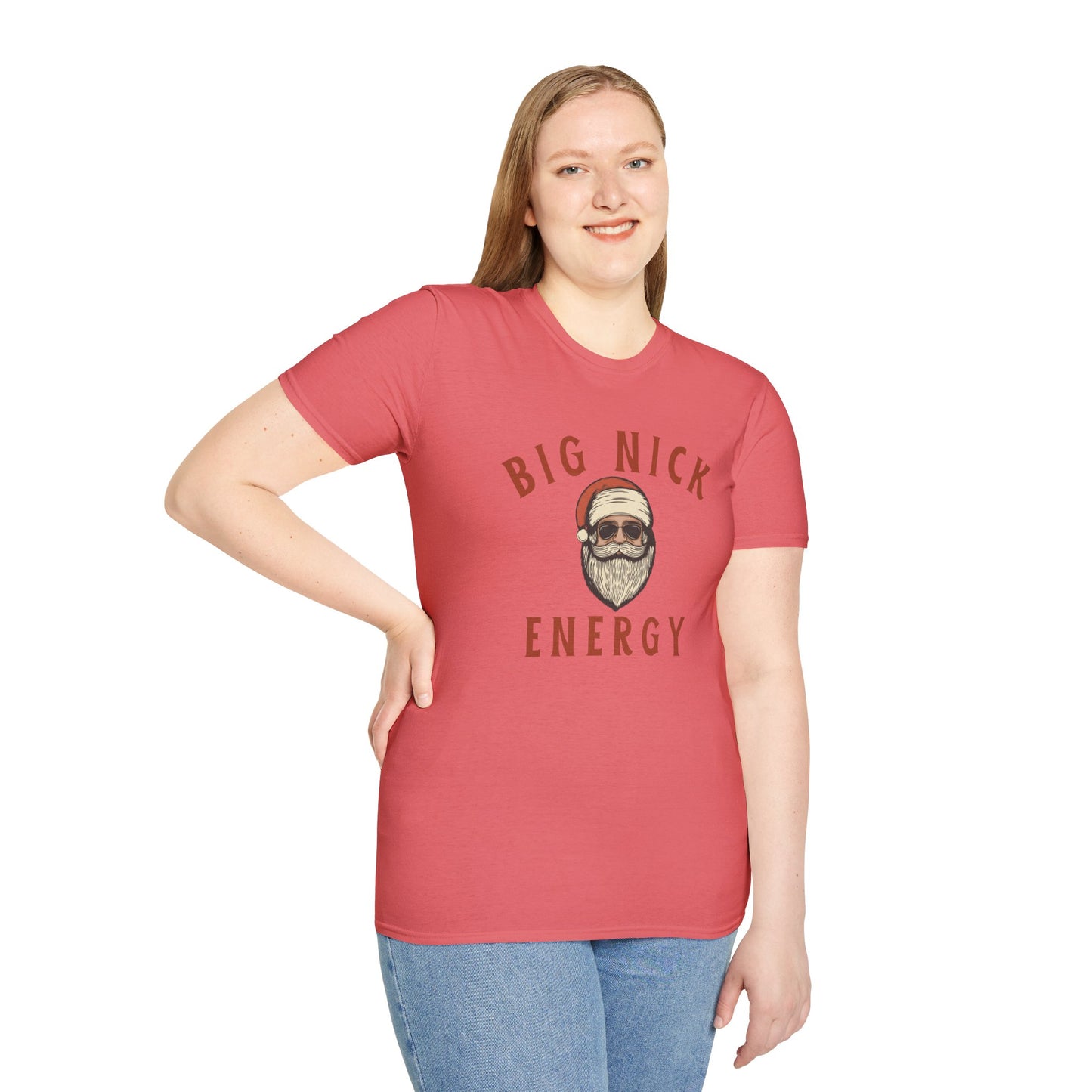 Big Nick Energy Unisex Softstyle T-Shirt - Fun & Energetic Summer Wear