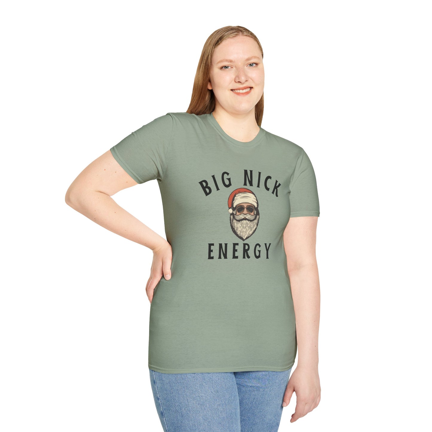 Big Nick Energy Unisex Softstyle T-Shirt - Fun & Casual Graphic Tee