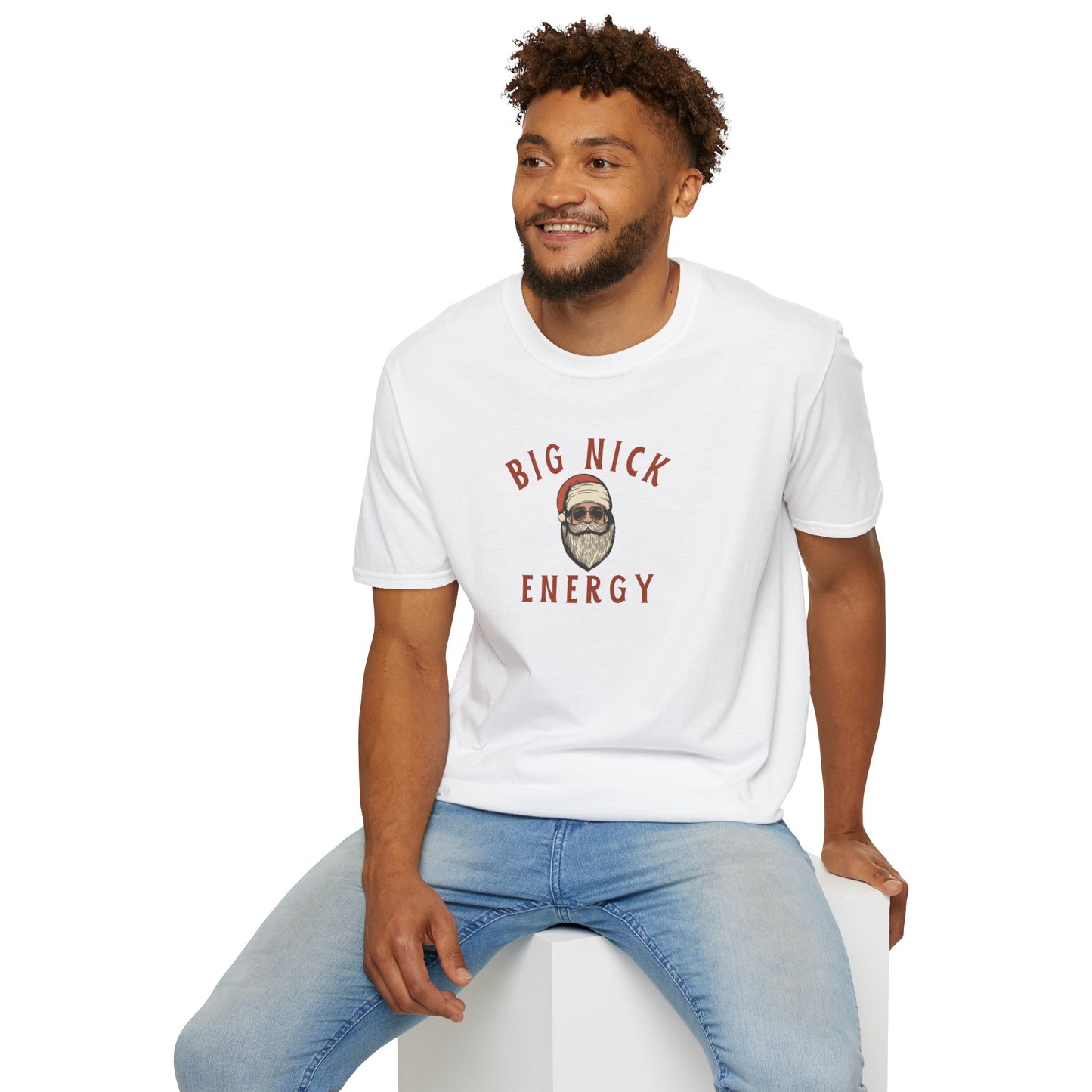 Big Nick Energy Unisex Softstyle T-Shirt - Fun & Energetic Summer Wear