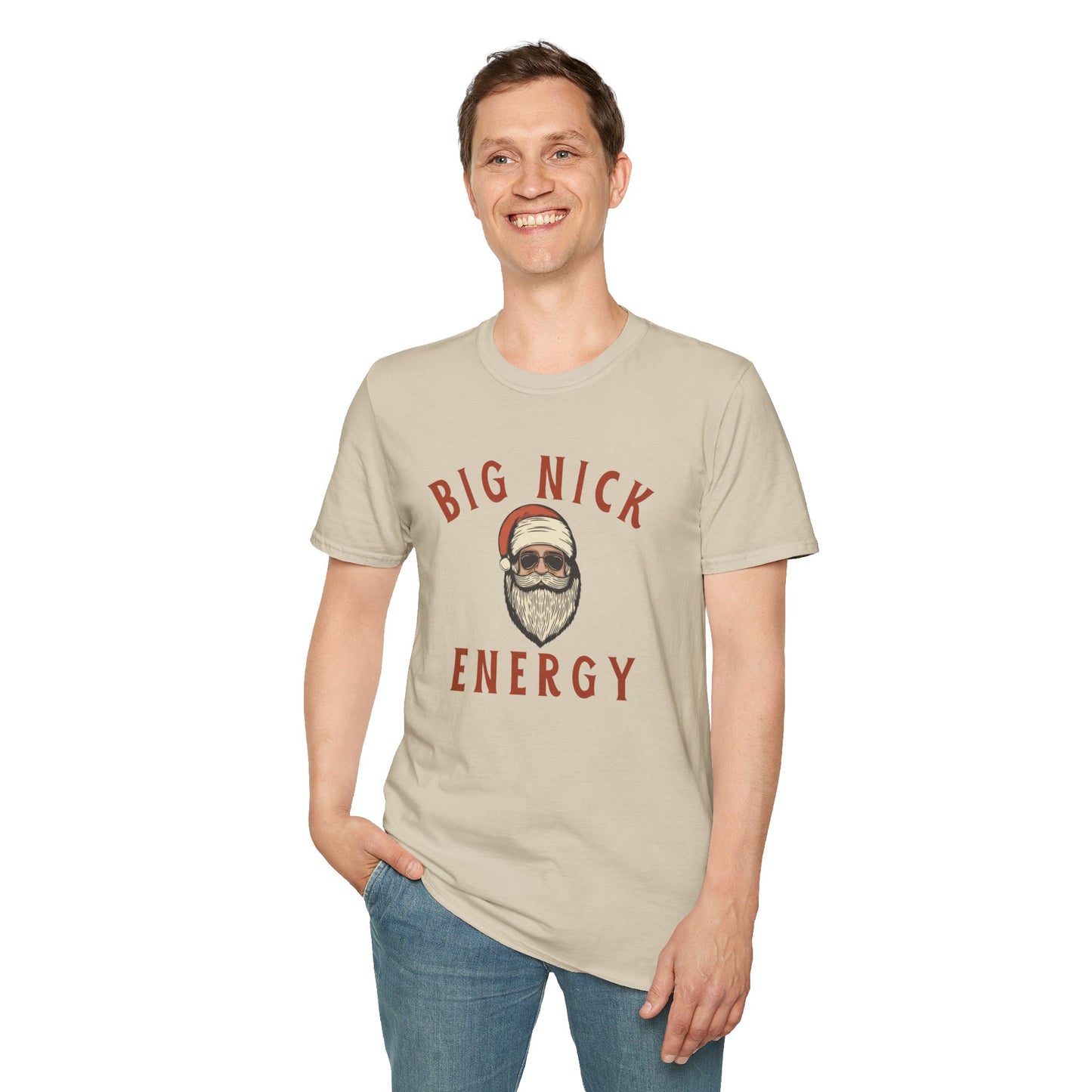 Big Nick Energy Unisex Softstyle T-Shirt - Fun & Energetic Summer Wear