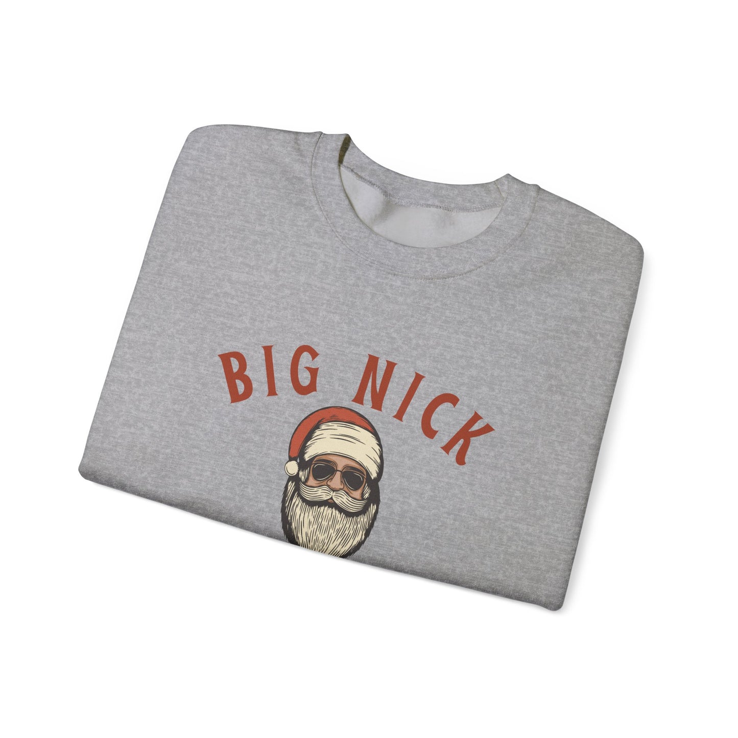 Big Nick Energy Unisex Heavy Blend™ Crewneck Sweatshirt - Perfect for Holiday Cheer