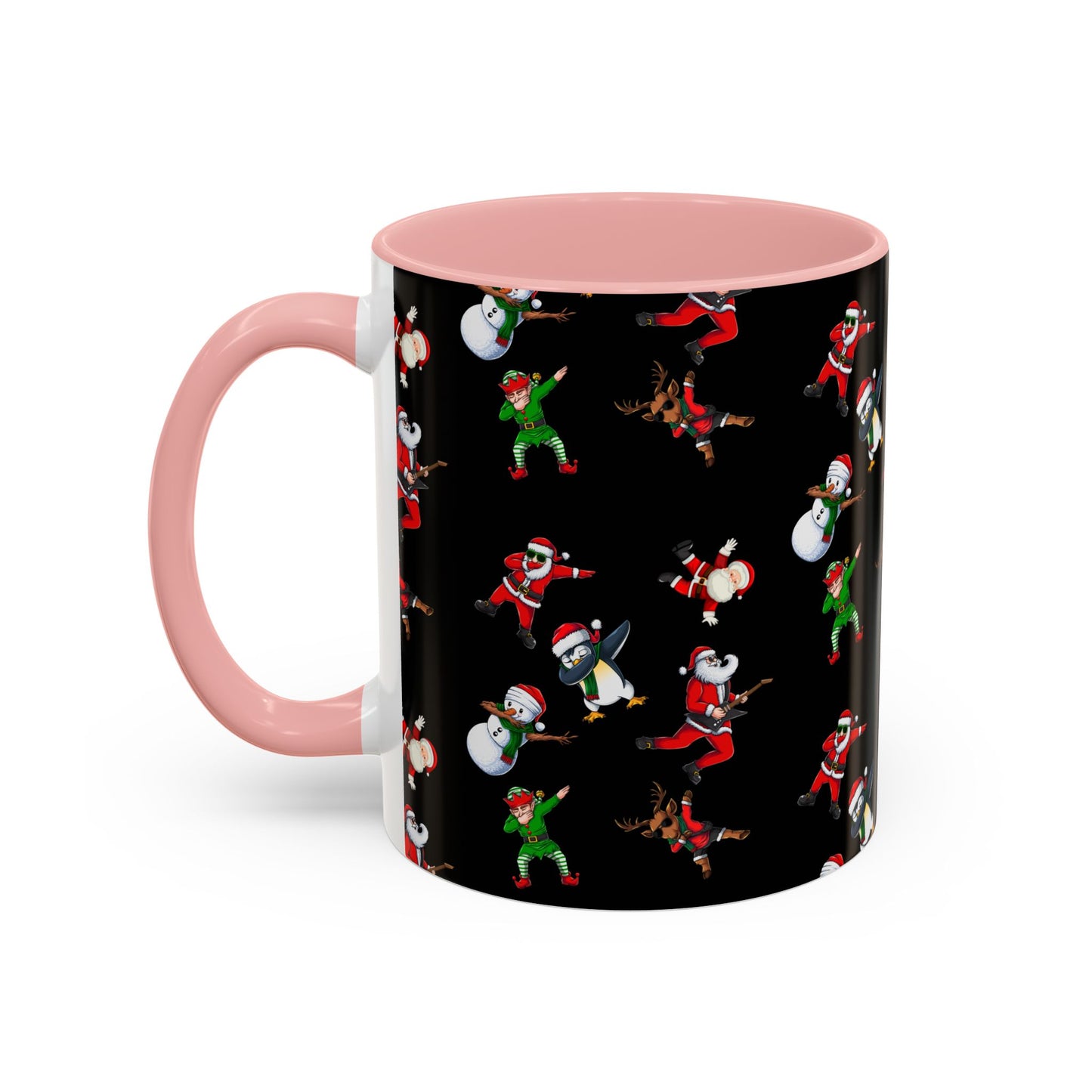 Festive Santa and Friends Coffee Mug - 11oz & 15oz