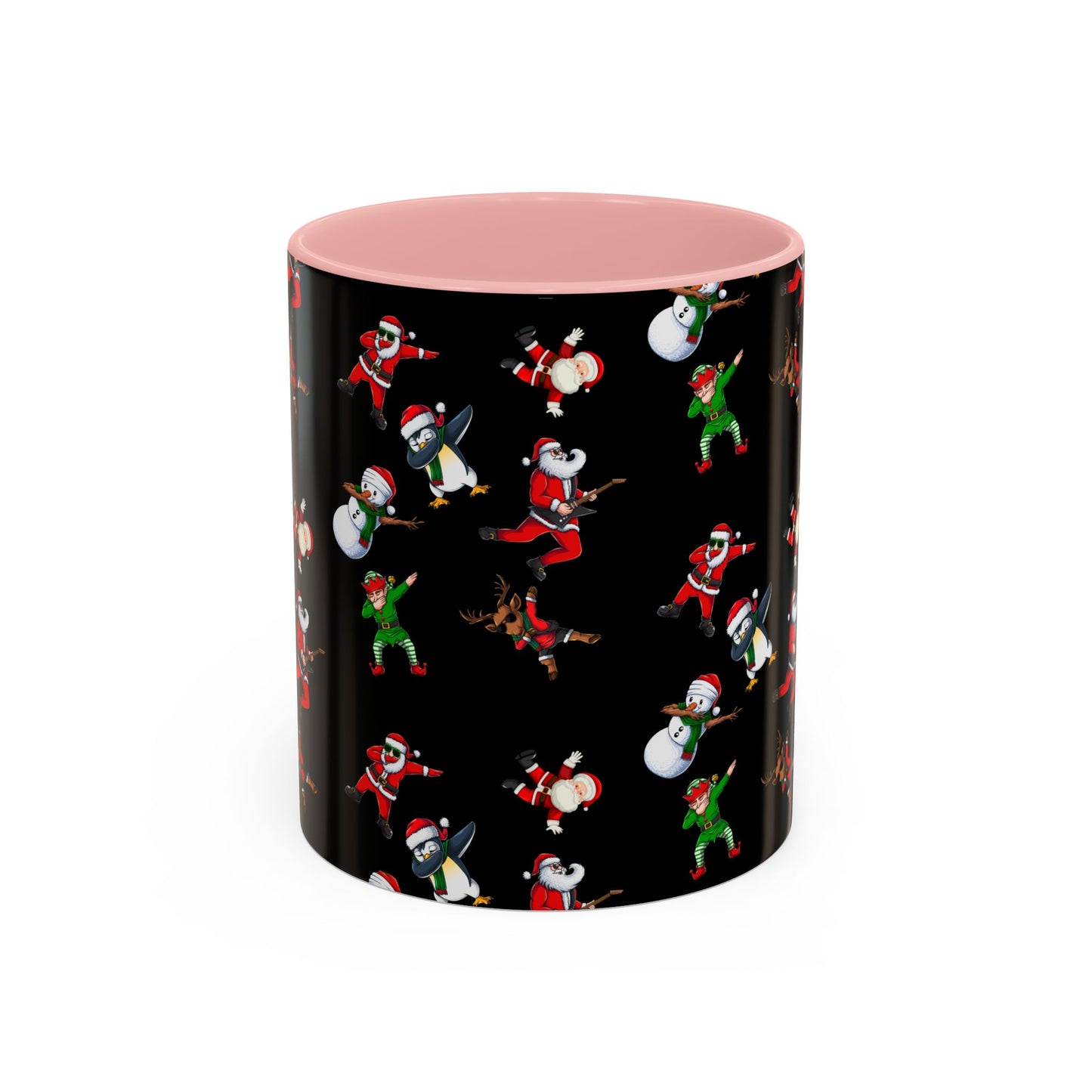 Festive Santa and Friends Coffee Mug - 11oz & 15oz