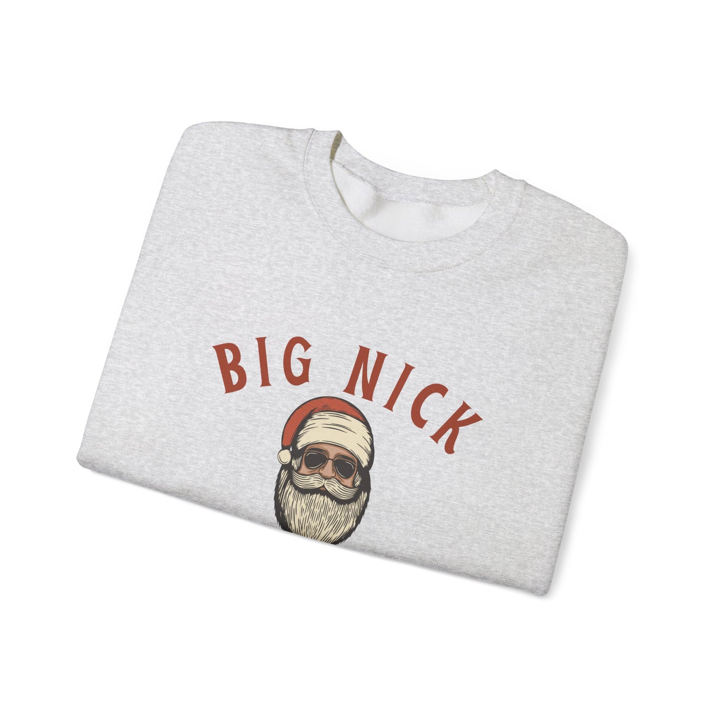 Big Nick Energy Unisex Heavy Blend™ Crewneck Sweatshirt - Perfect for Holiday Cheer