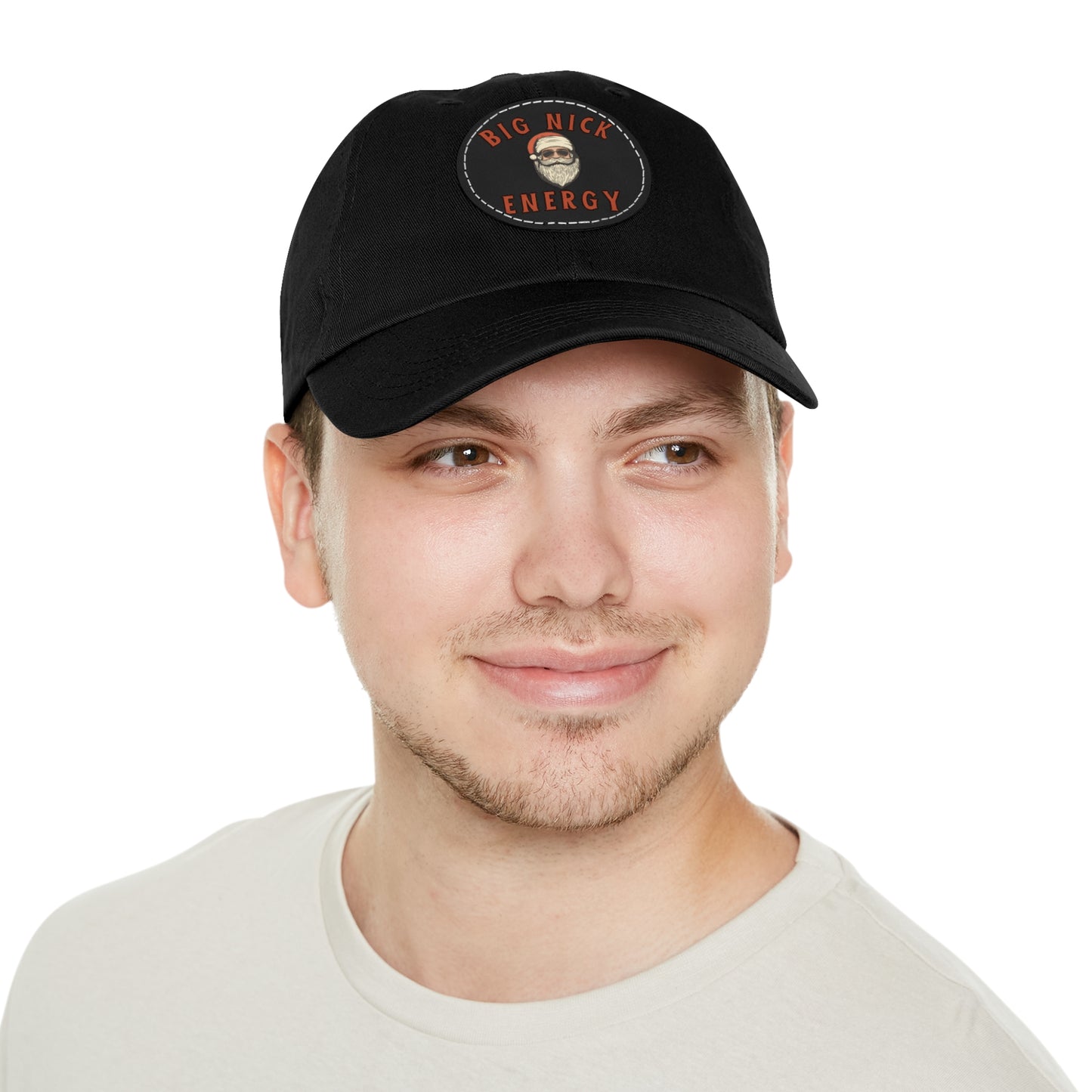 Big Nick Energy Dad Hat with Leather Patch