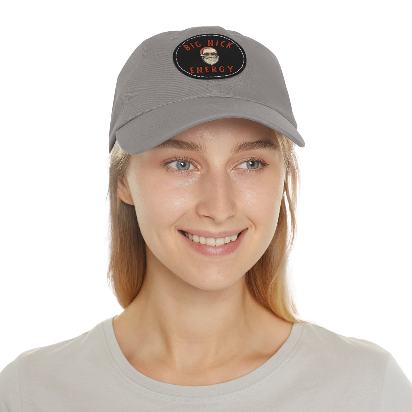 Big Nick Energy Dad Hat with Leather Patch