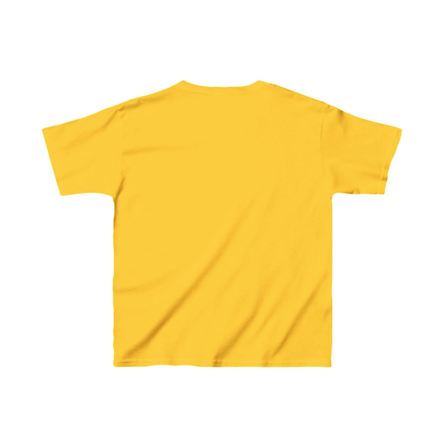 Kids Yellow Yep! Tee - Fun & Comfortable Heavy Cotton T-Shirt