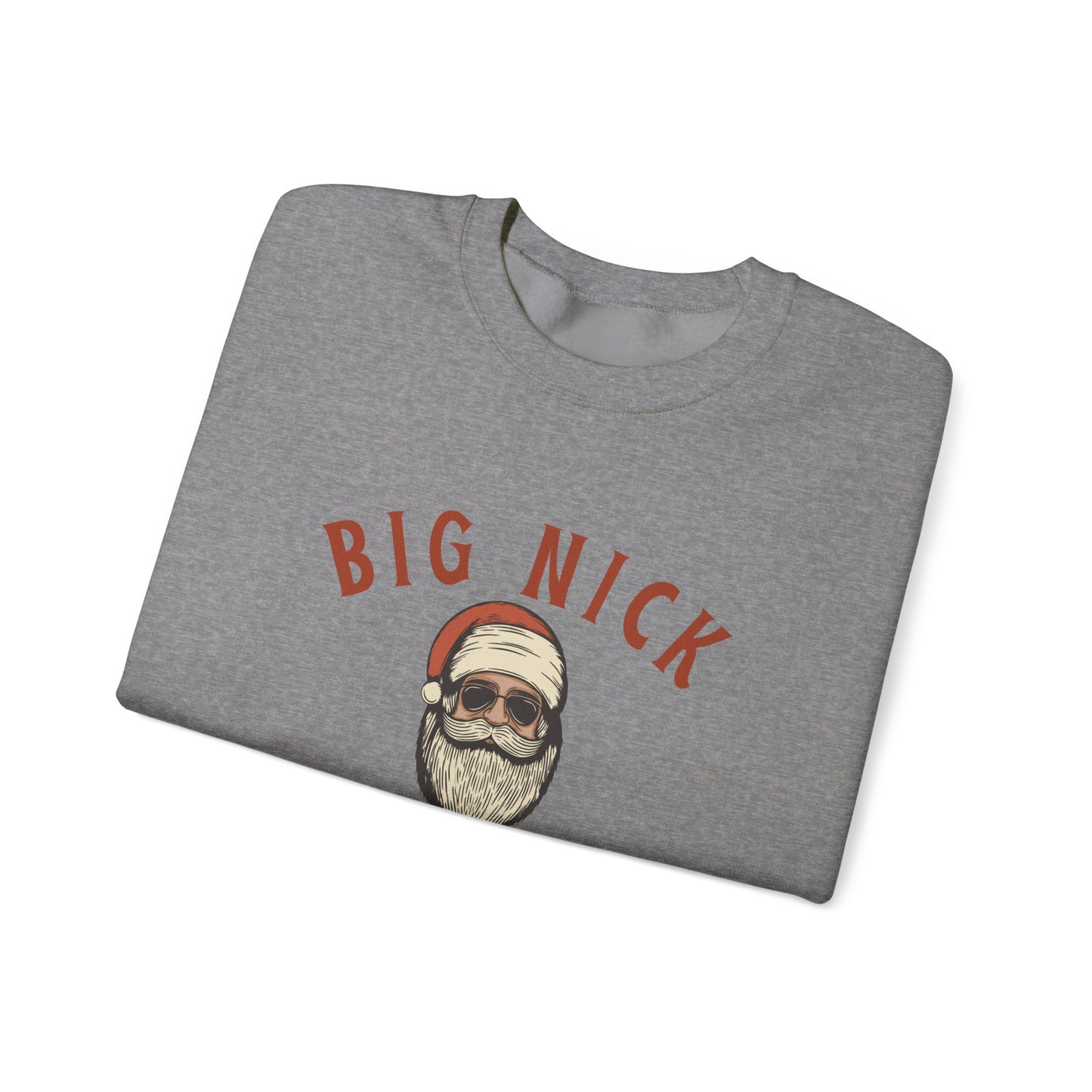 Big Nick Energy Unisex Heavy Blend™ Crewneck Sweatshirt - Perfect for Holiday Cheer