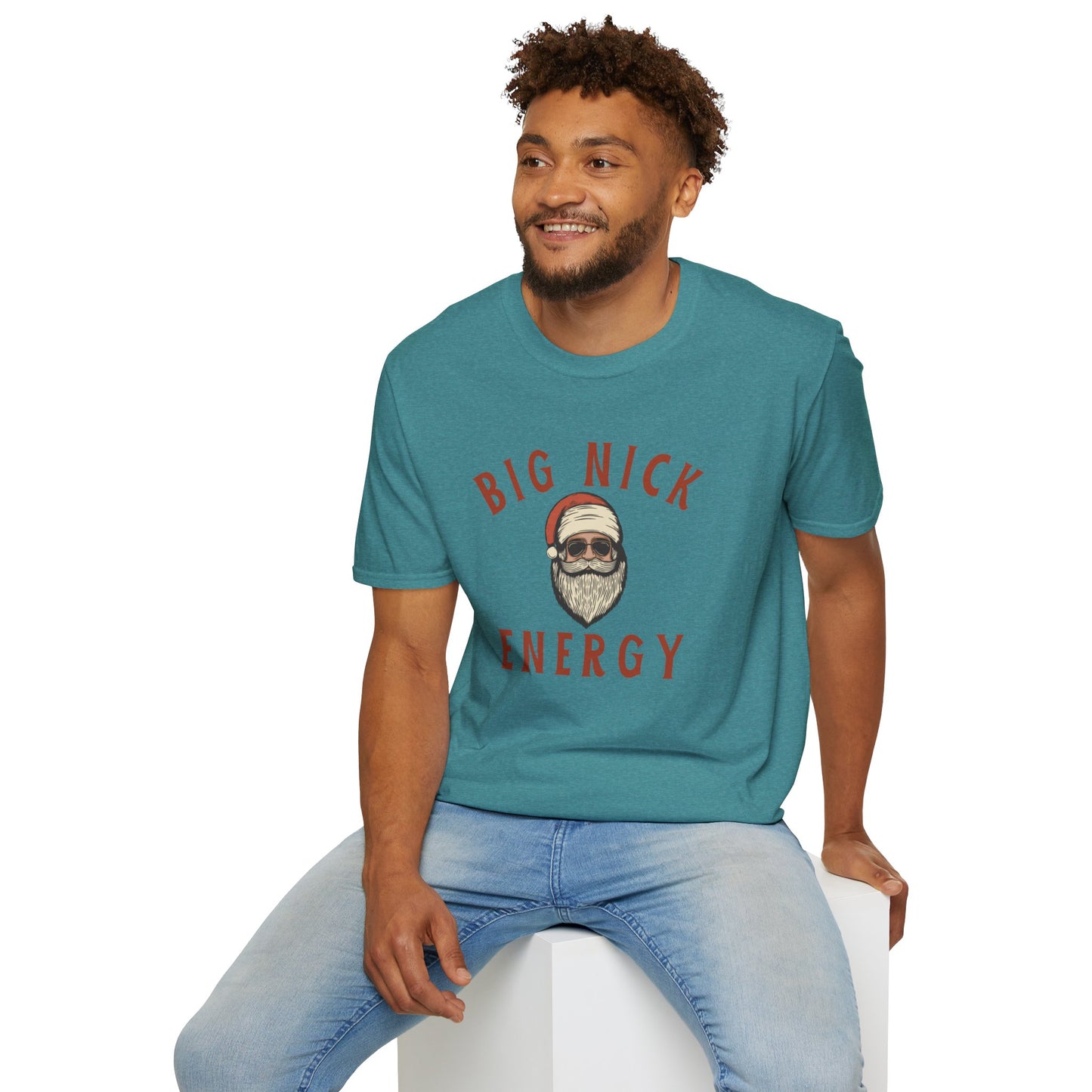 Big Nick Energy Unisex Softstyle T-Shirt - Fun & Energetic Summer Wear