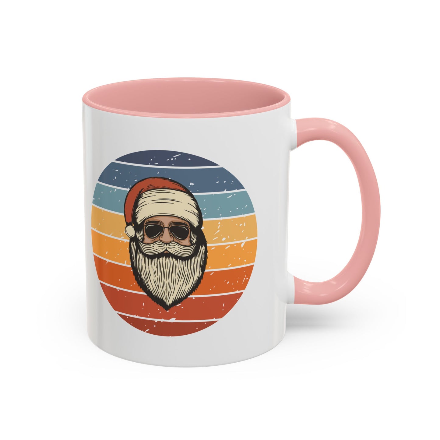 Cool Santa Sunglasses Accent Coffee Mug | 11oz & 15oz | Perfect Holiday Gift