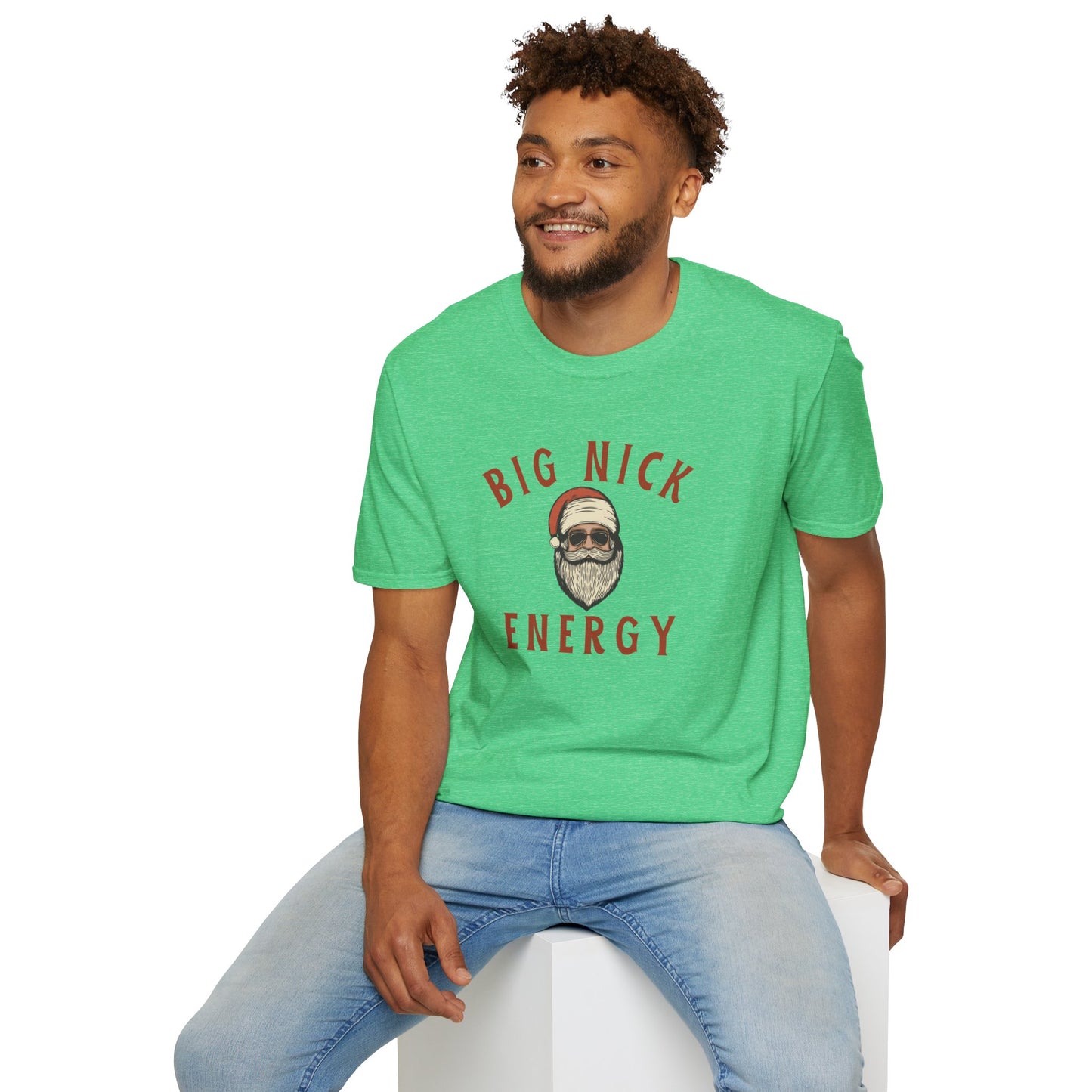 Big Nick Energy Unisex Softstyle T-Shirt - Fun & Energetic Summer Wear