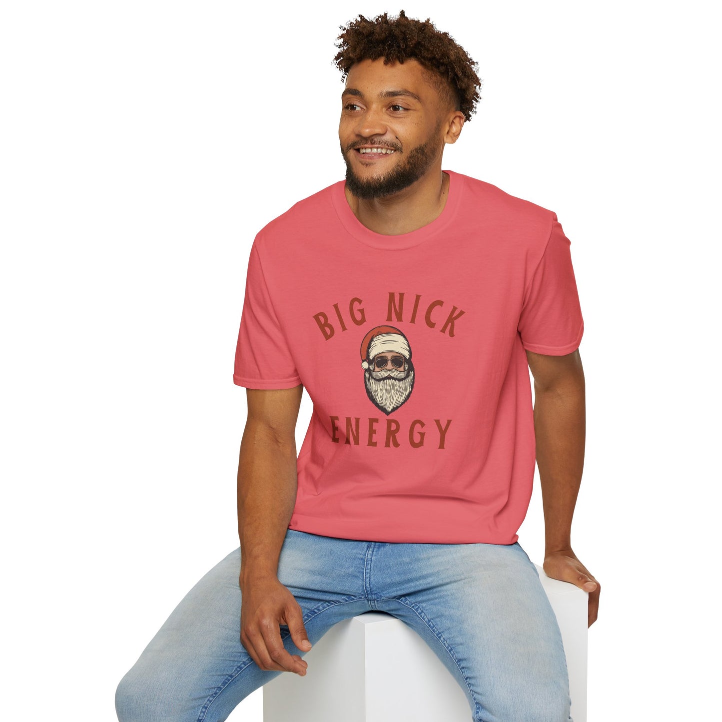 Big Nick Energy Unisex Softstyle T-Shirt - Fun & Energetic Summer Wear