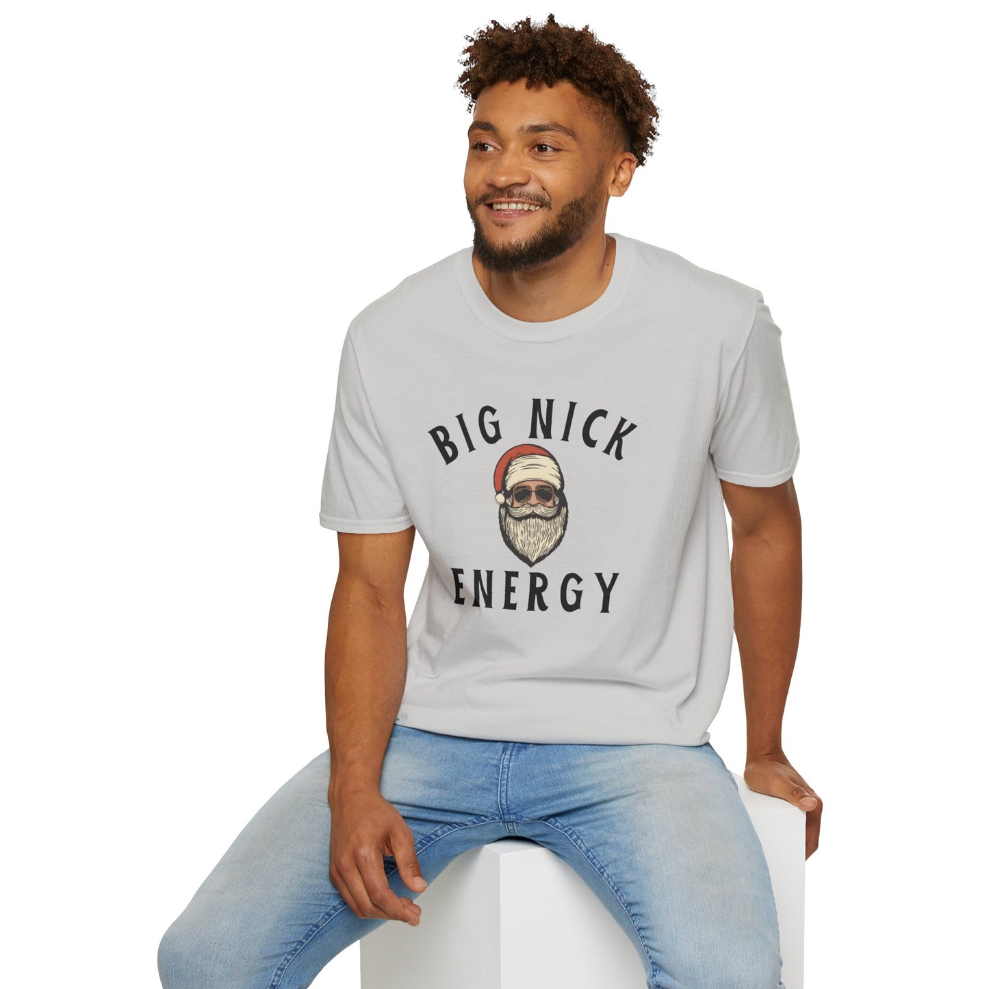 Big Nick Energy Unisex Softstyle T-Shirt - Fun & Casual Graphic Tee