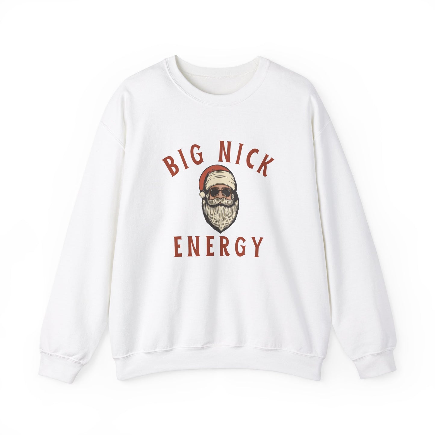 Big Nick Energy Unisex Heavy Blend™ Crewneck Sweatshirt - Perfect for Holiday Cheer