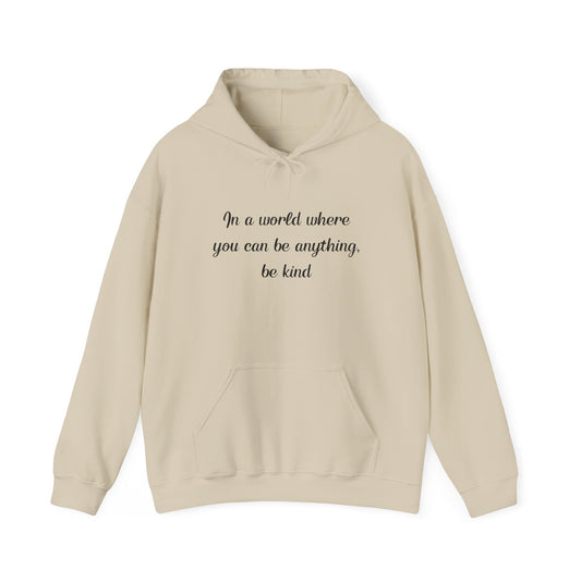 Be Kind Unisex Heavy Blend Hooded Sweatshirt - Cozy Motivational Hoodie