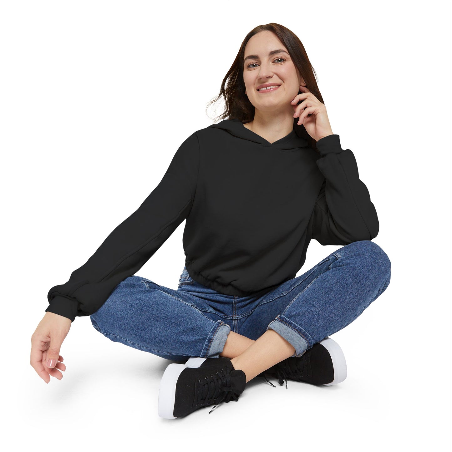 Be Kind Women's Cinched Bottom Hoodie - Inspirational Casual Wear