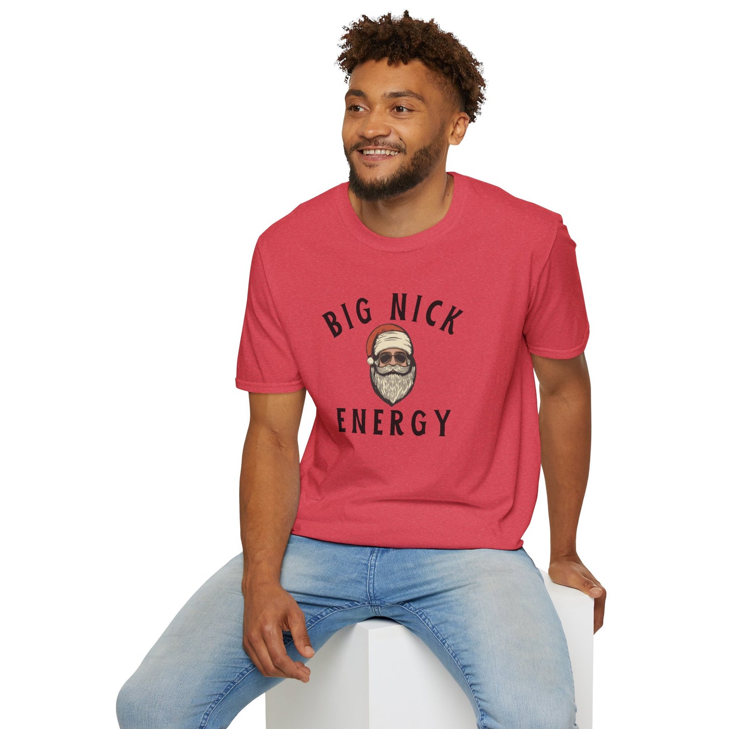 Big Nick Energy Unisex Softstyle T-Shirt - Fun & Casual Graphic Tee