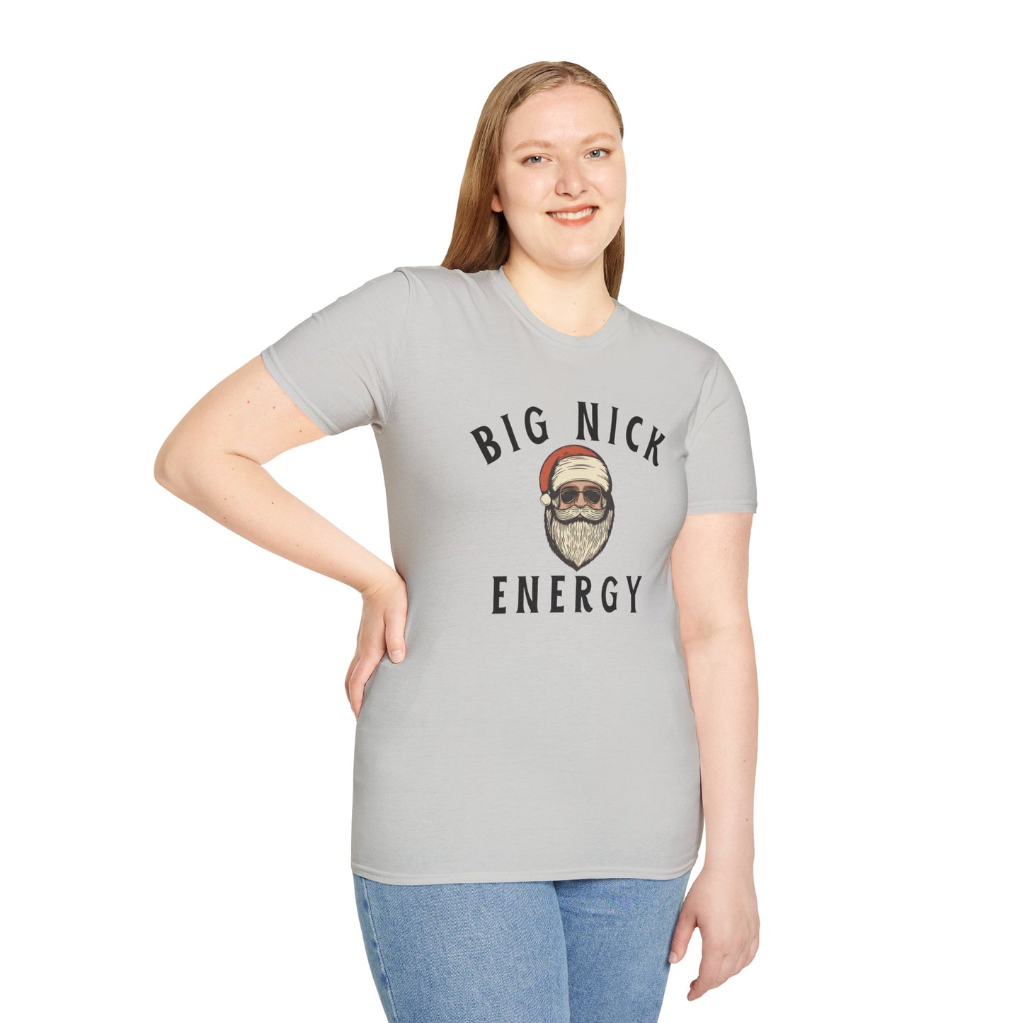 Big Nick Energy Unisex Softstyle T-Shirt - Fun & Casual Graphic Tee