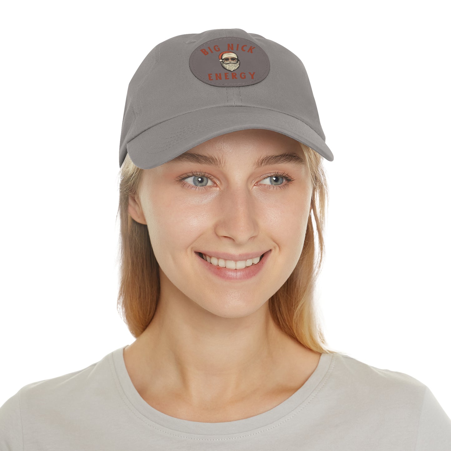 Big Nick Energy Dad Hat with Leather Patch