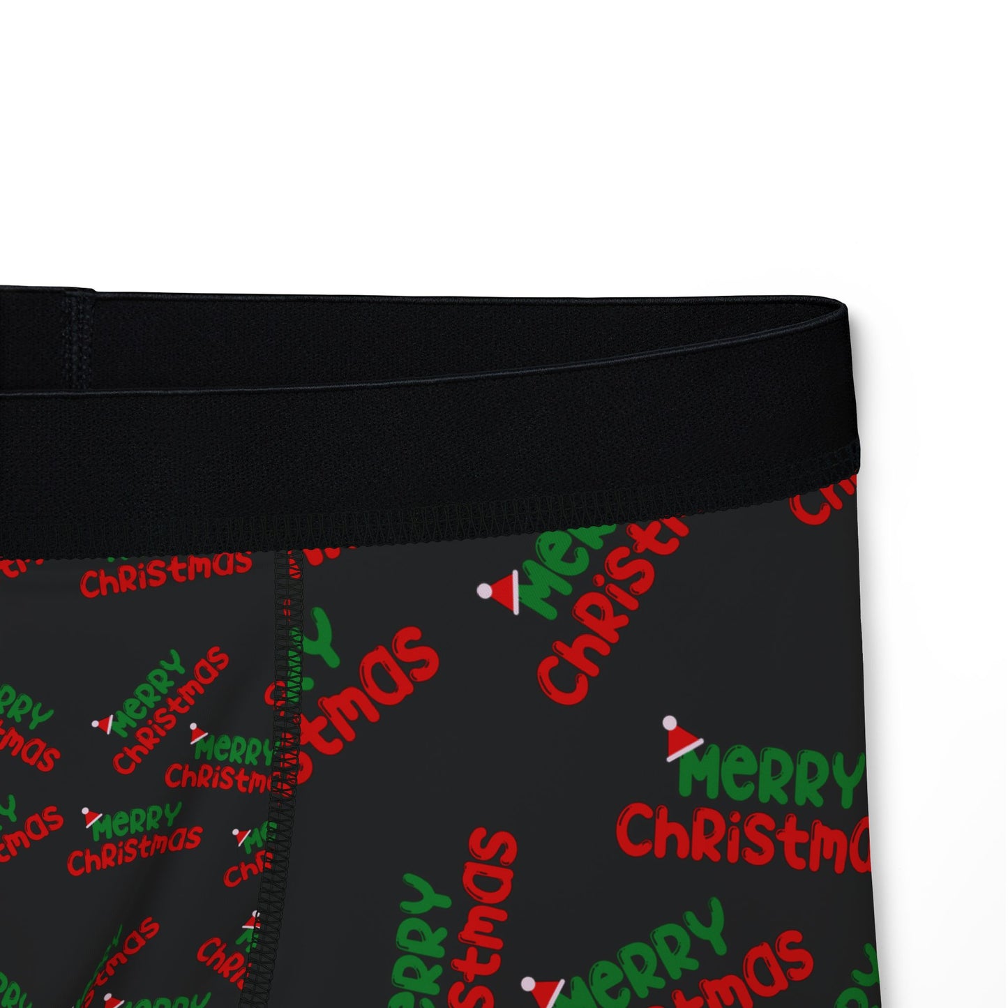 Festive Men's Boxers - Merry Christmas Design