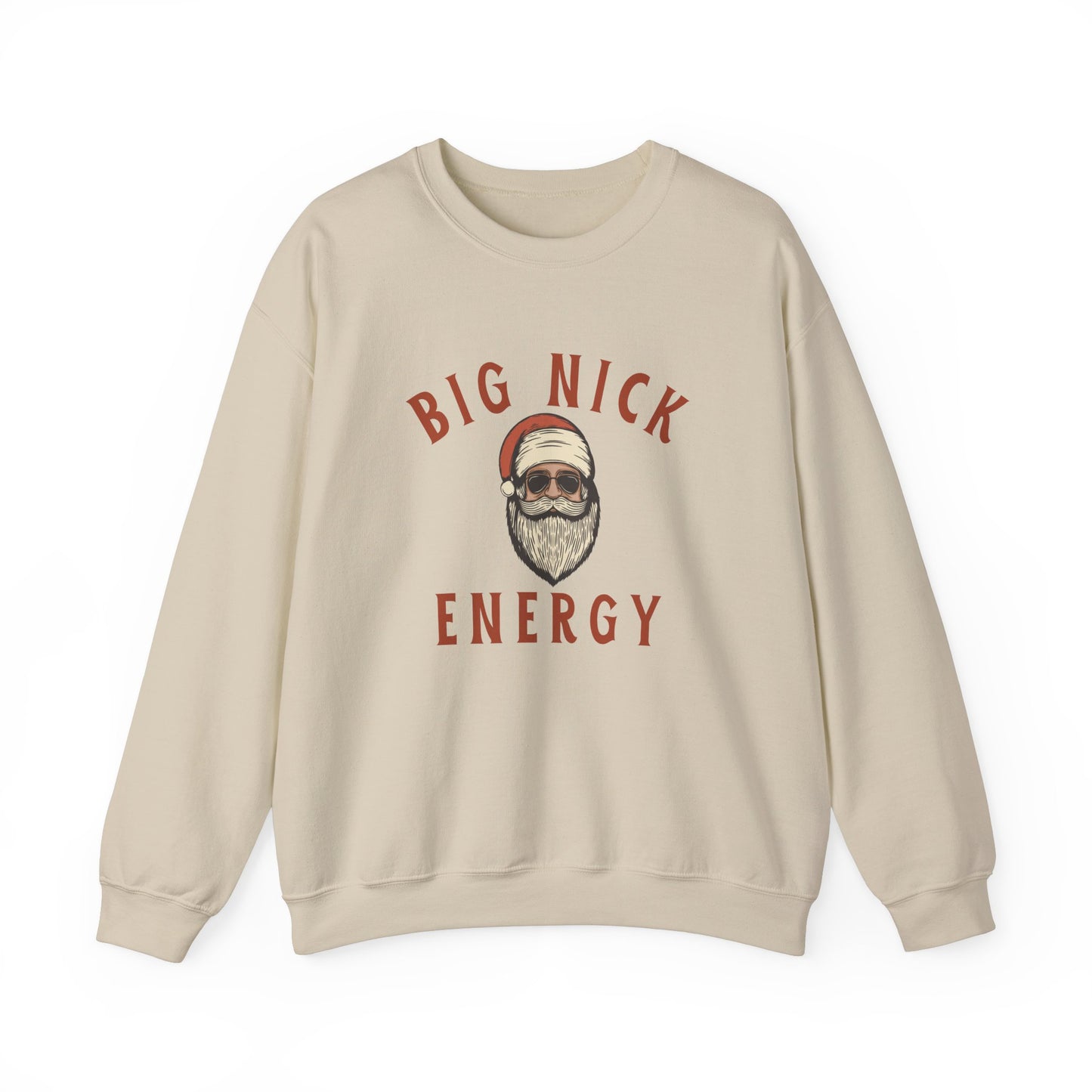 Big Nick Energy Unisex Heavy Blend™ Crewneck Sweatshirt - Perfect for Holiday Cheer