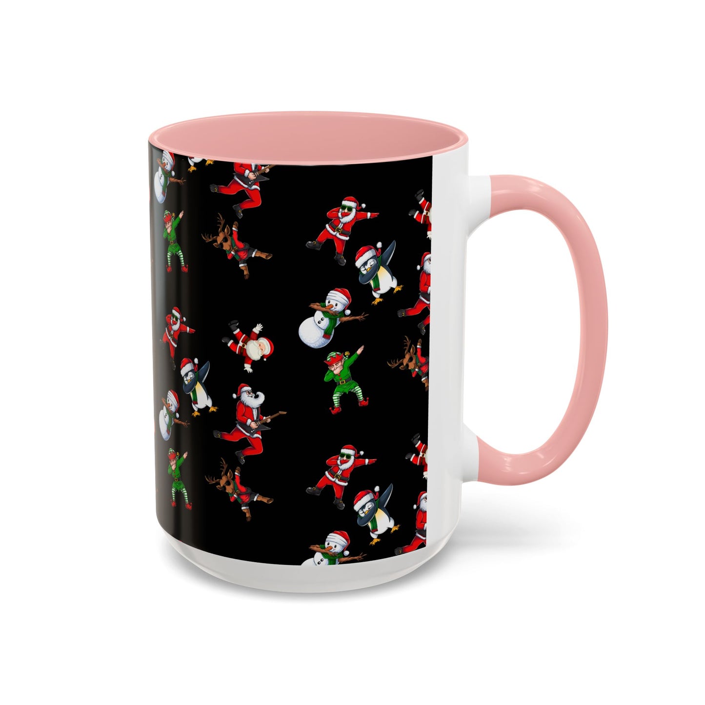 Festive Santa and Friends Coffee Mug - 11oz & 15oz