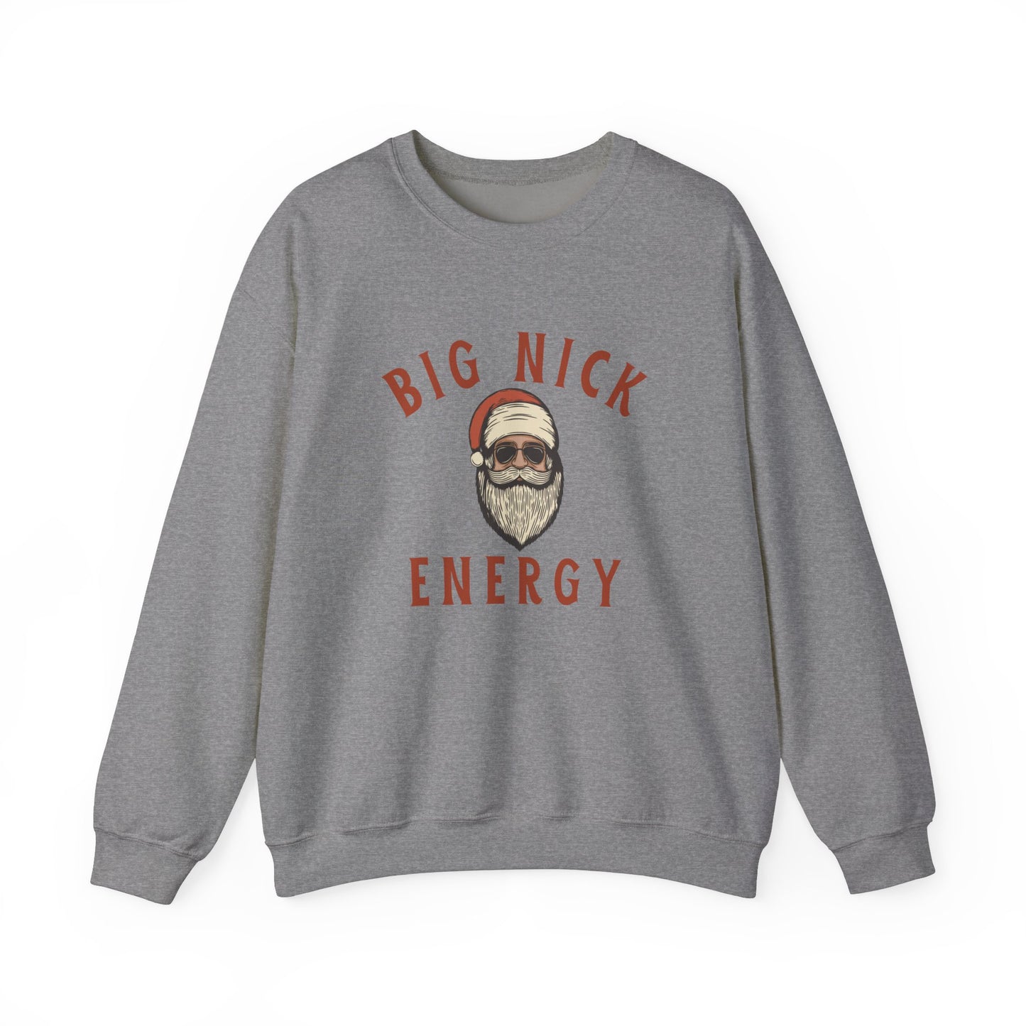 Big Nick Energy Unisex Heavy Blend™ Crewneck Sweatshirt - Perfect for Holiday Cheer