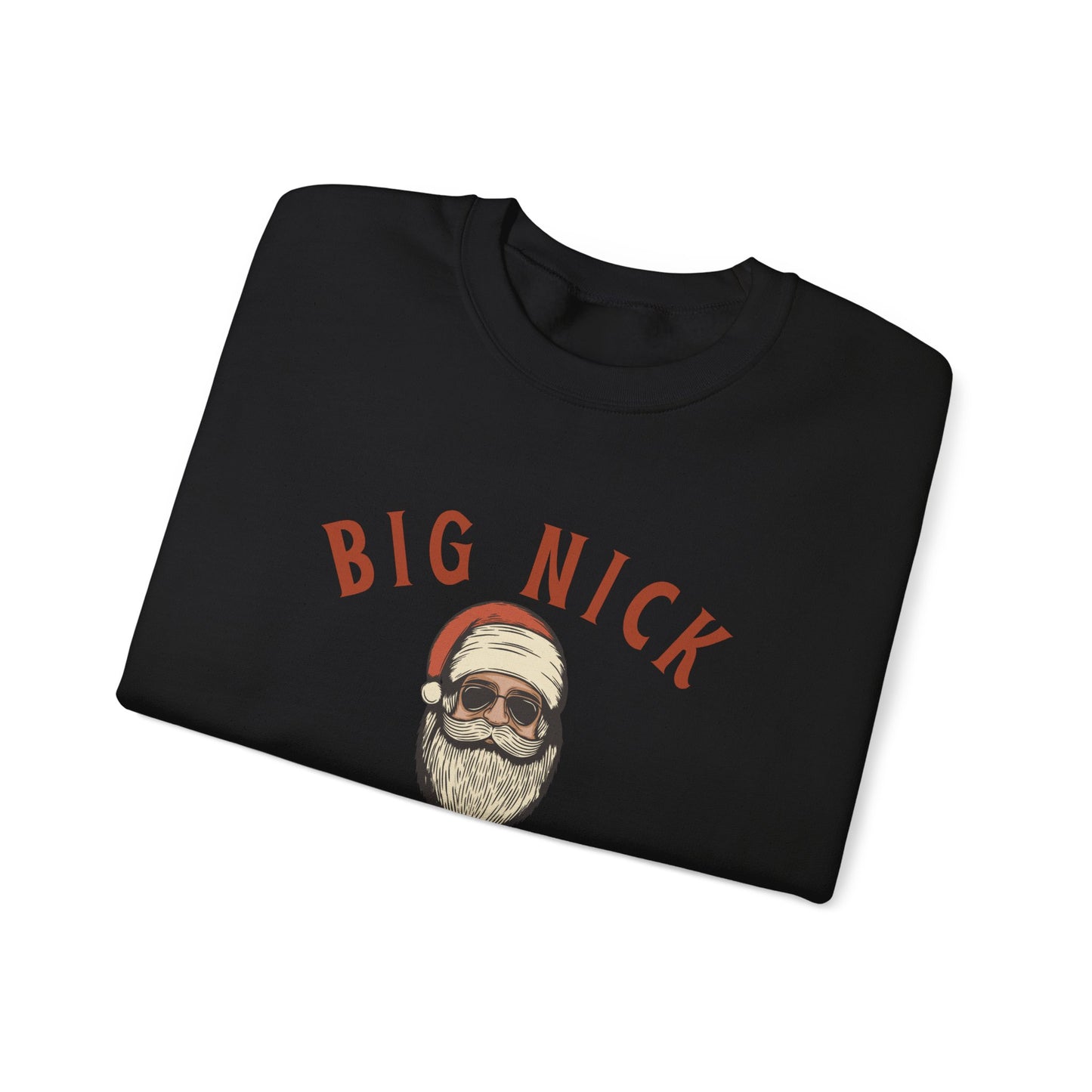 Big Nick Energy Unisex Heavy Blend™ Crewneck Sweatshirt - Perfect for Holiday Cheer